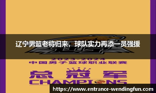 辽宁男篮老将归来，球队实力再添一员强援