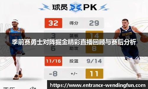 季前赛勇士对阵掘金精彩直播回顾与赛后分析